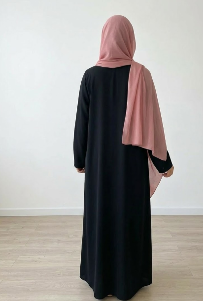 Hijab Chiffon à Boucle Magnétique