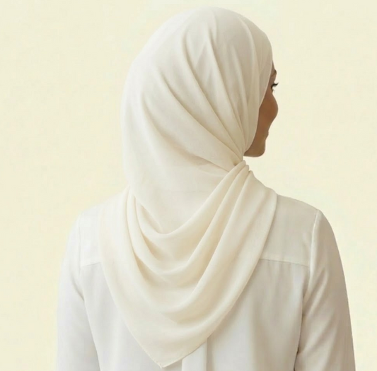 Hijab Chiffon à Boucle Magnétique
