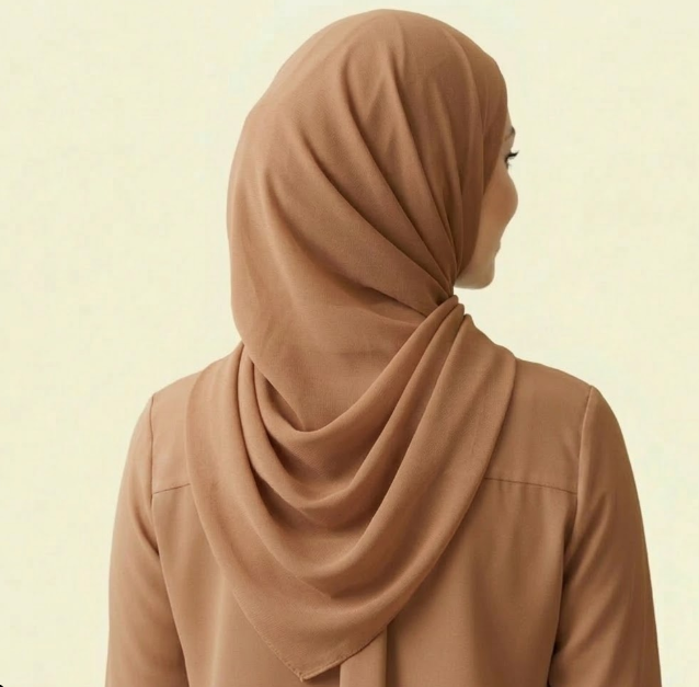 Hijab Chiffon à Boucle Magnétique