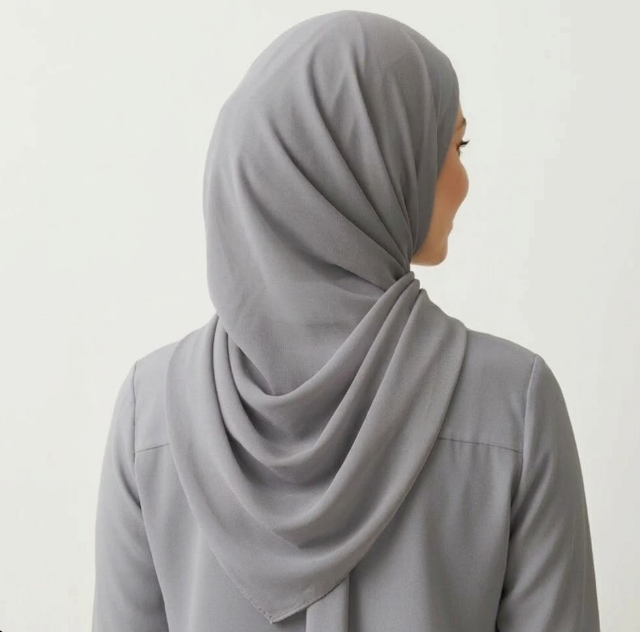 Hijab Chiffon à Boucle Magnétique