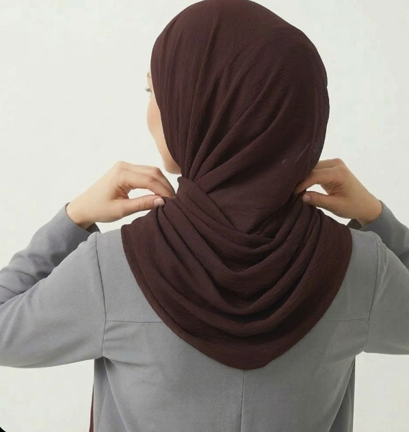 Hijab Chiffon à Boucle Magnétique