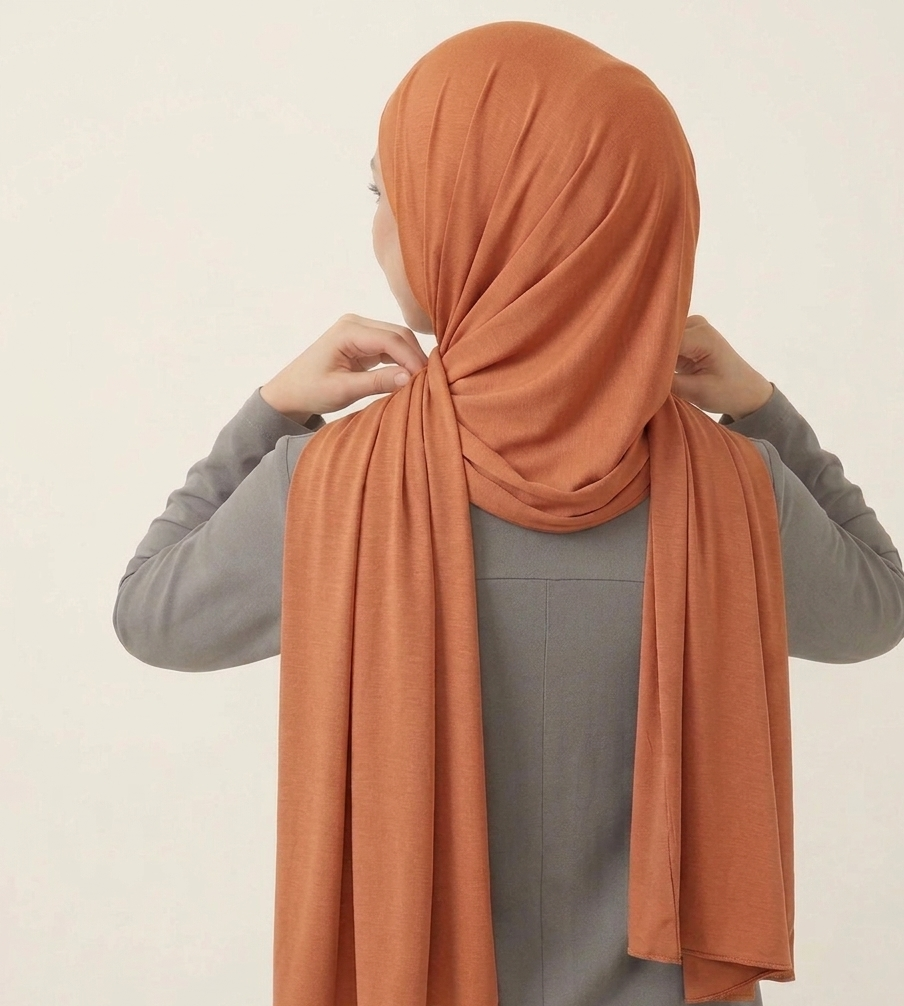 Hijab Jersey Coton Modal Doux pour Femme