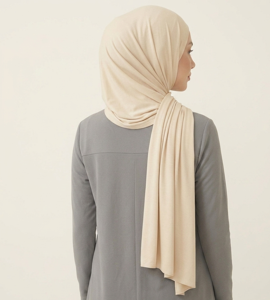 Hijab Jersey Coton Modal Doux pour Femme